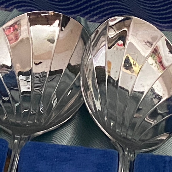 Vintage Sheffield, Eng. Fork & Spoon boxes set - Picture 11 of 16